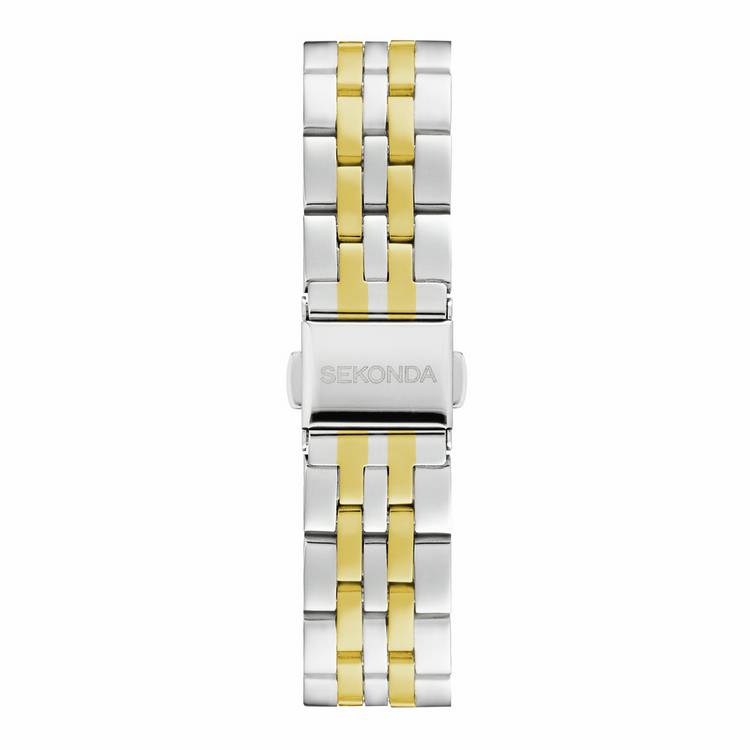 Sekonda ladies fitness tracker watch with two-tone bracelet imported from the UK