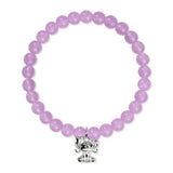 Disney Lilo and Stitch silver charm beaded bracelet, UK version