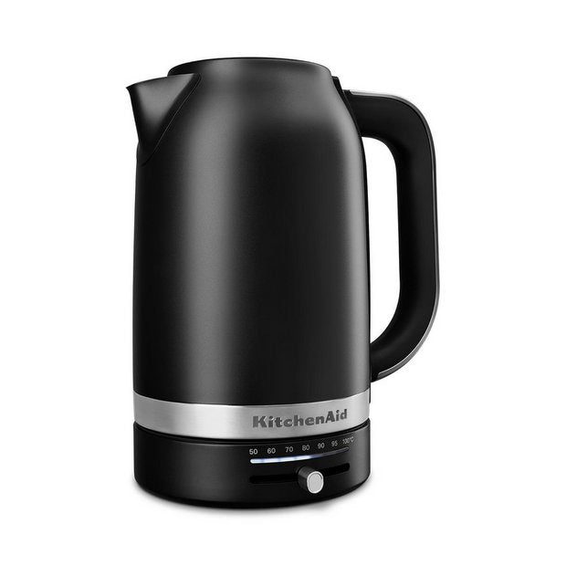 KitchenAid variable temperature kettle black 1.7L, UK version