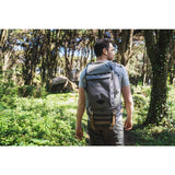 Decathlon grey 25 litre hiking backpack, UK version