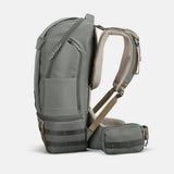 Decathlon grey 25 litre hiking backpack, UK version