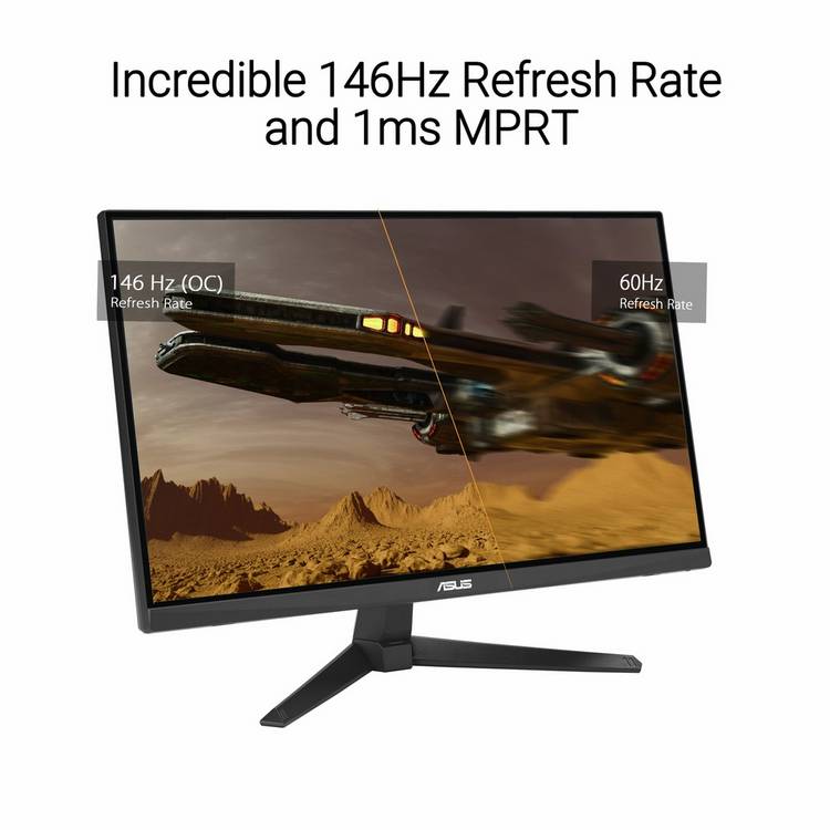 ASUS TUF VG249QE5A 24-inch 146Hz gaming monitor, UK version