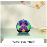 Amazon Echo Dot Kids 5th Gen smart speaker Rainbow Swirl, UK version
