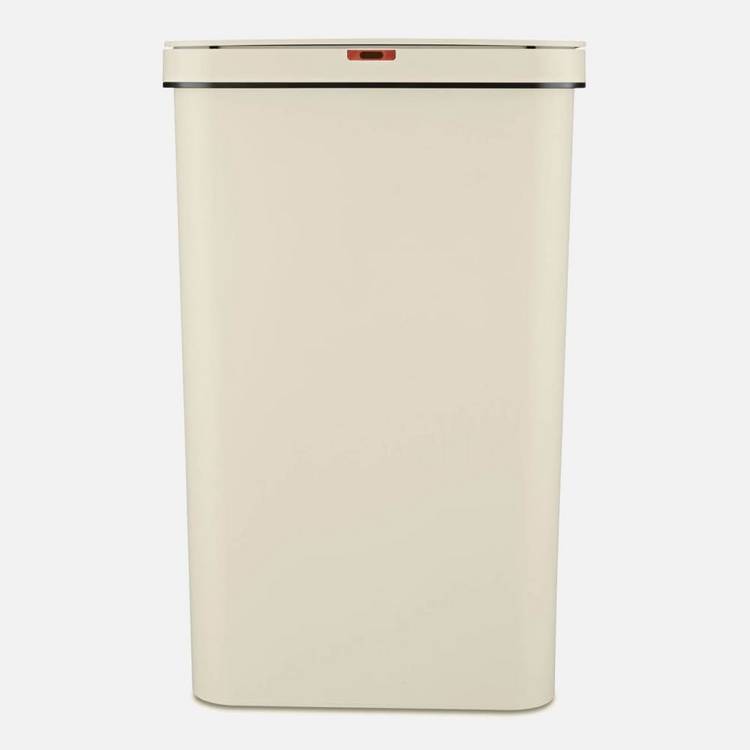 Tower sensor bin 50 litre cream, imported from the UK