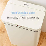 Tower sensor bin 50 litre cream, imported from the UK