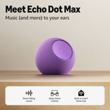 Amazon Echo Dot Max smart speaker Amethyst - British product