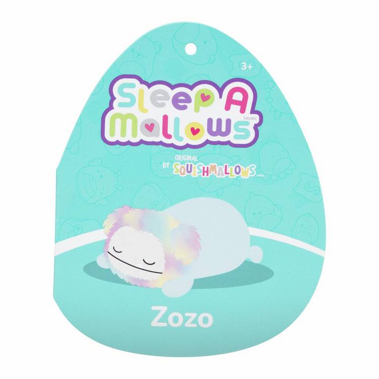 Squishmallows Zozo Rainbow Bigfoot soft toy 12 Inch, UK version