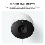 Google Nest Cam Outdoor 2nd Gen wired security camera - British product