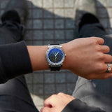 STORM Hydron V2 blue dial rubber strap watch - British product