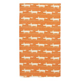 Habitat Mr Fox beach towel orange 150x80, imported from the UK