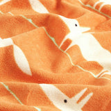 Habitat Mr Fox beach towel orange 150x80, imported from the UK