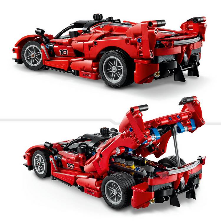 LEGO Technic Ferrari FXX K model car 42212, UK version