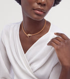 Bvlgari Serpenti rose gold diamond necklace, UK version
