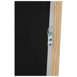 Home Essentials oak effect wall mirror 90x65cm - British product