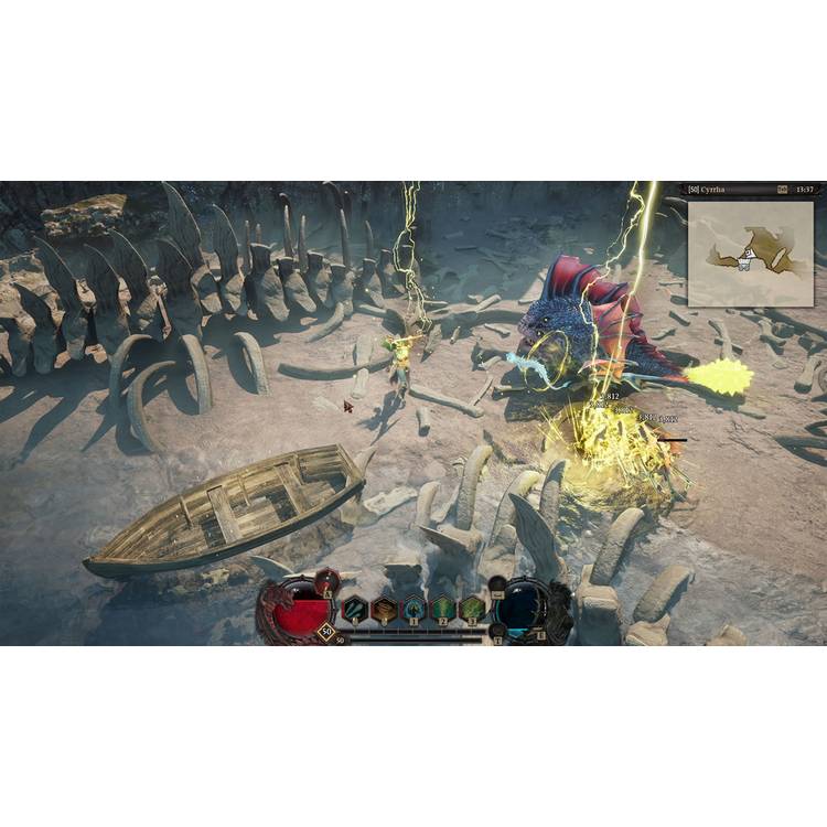 Dragonkin The Banished Xbox Series X game disc, UK version