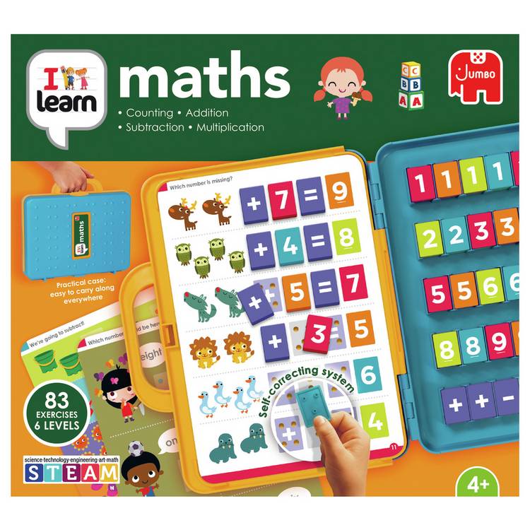 Jumbo iLearn Learn Maths educational toy - British product