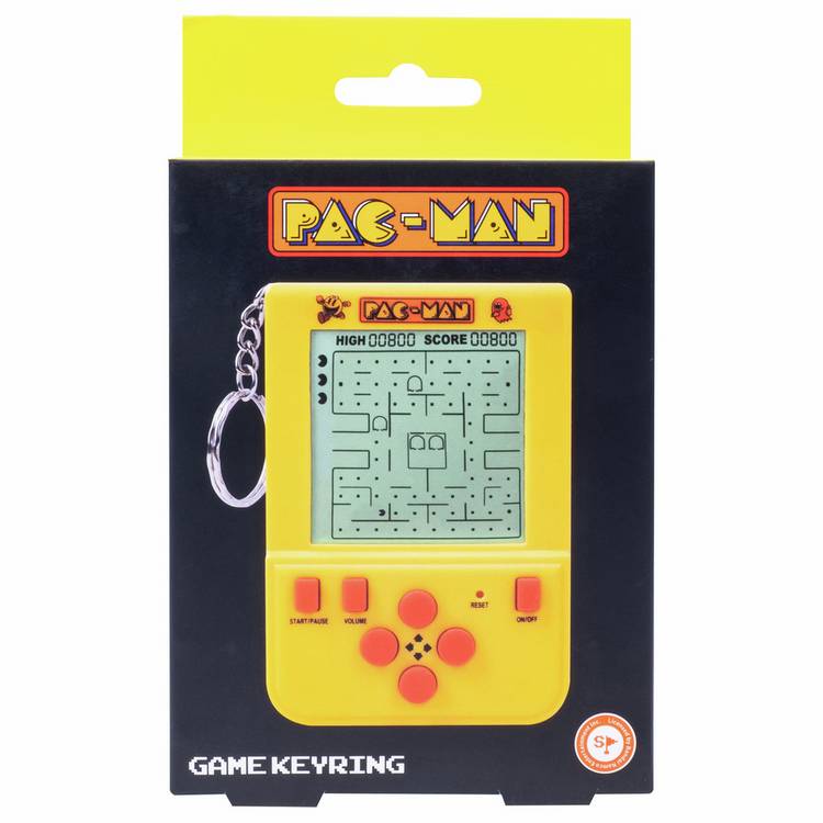 Pac-Man keyring mini arcade game, UK version