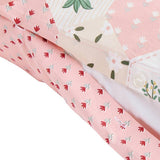 Argos Home pink floral patchwork bedding set for toddlers, imported from the UK