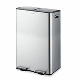 Argos Tower 60L Twin Compartment Recycling Pedal Bin - Steel- Buy online at McGrocer