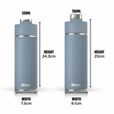 Ninja travel bottle blue 700ml, UK version
