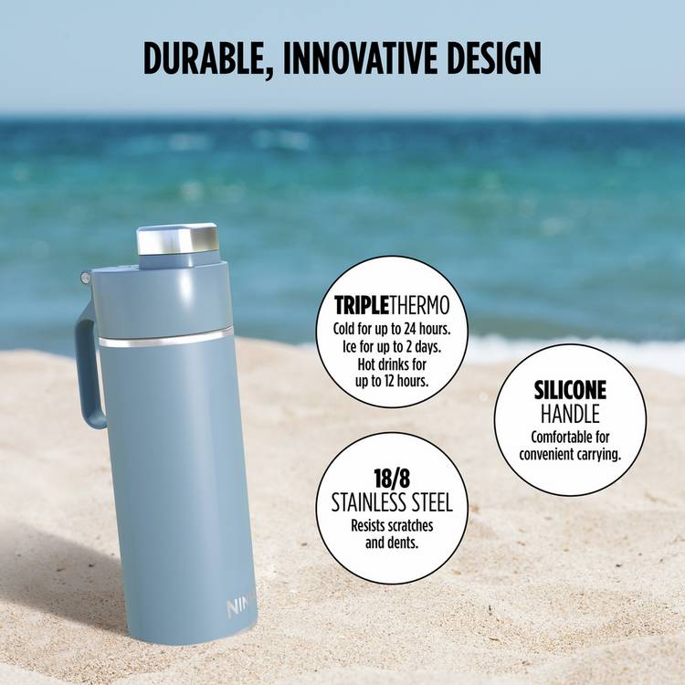Ninja travel bottle blue 700ml, UK version