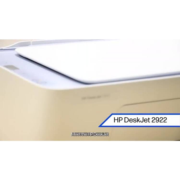 HP DeskJet 2922 printer with 3 months Instant Ink - British product