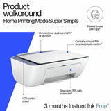 HP DeskJet 2922 printer with 3 months Instant Ink - British product