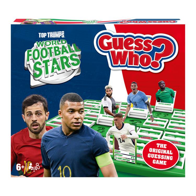 World Football Stars Guess Who game - British product