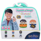 Squishmallows Squish-a-longs Harry Potter collectible set pack of 6, imported from the UK