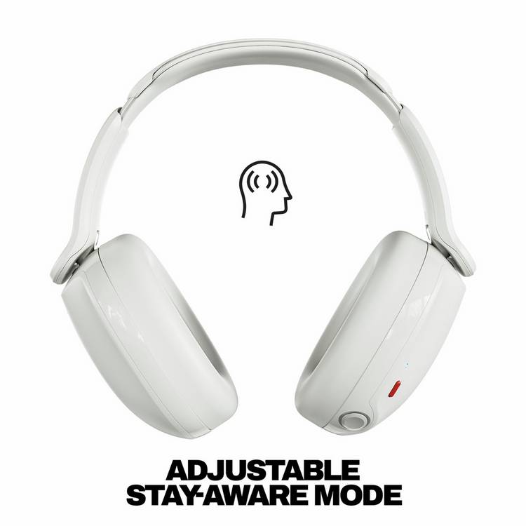 Skullcandy Hesh 360 Bone over-ear wireless headphones - British product