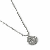 Uncommon Souls men's compass pendant necklace stainless steel (British brand)
