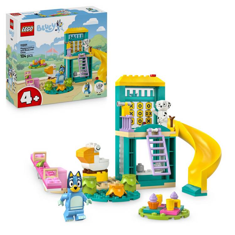 LEGO Bluey playground set 104 pieces, UK version