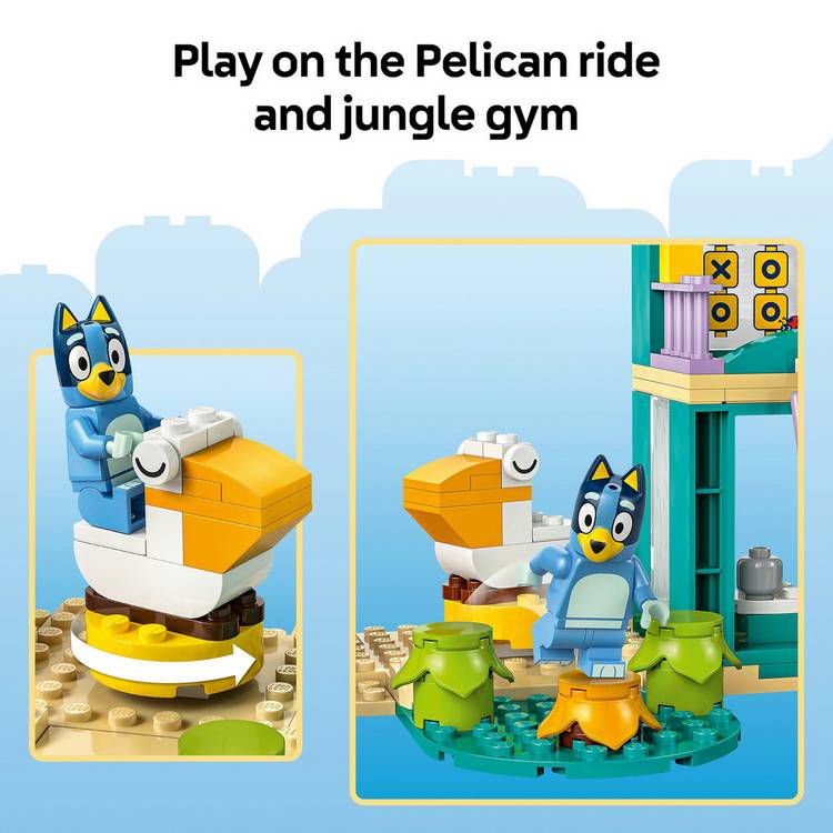 LEGO Bluey playground set 104 pieces, UK version