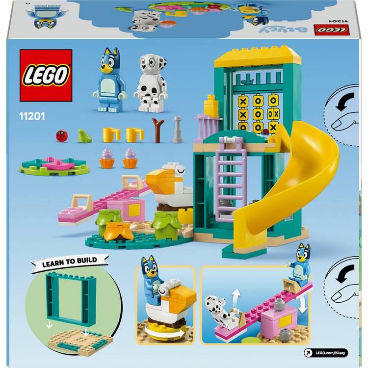 LEGO Bluey playground set 104 pieces, UK version
