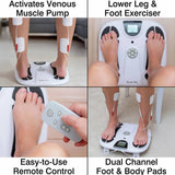 Bodi Tek Circulation Plus Revive Pro leg and foot exerciser, UK version