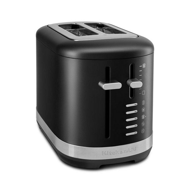 KitchenAid toaster 2 slice matte black, imported from the UK