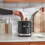 KitchenAid toaster 2 slice matte black, imported from the UK