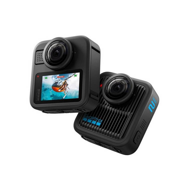 GoPro Max 2 Black 360 camera with 8K video, UK version