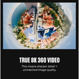 GoPro Max 2 Black 360 camera with 8K video, UK version