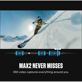 GoPro Max 2 Black 360 camera with 8K video, UK version