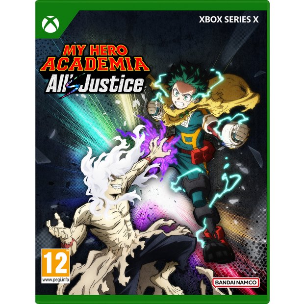 My Hero Academia All's Justice Xbox Series X game, UK version