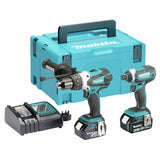 Argos Makita Combi Drill & Impact Driver Twin Pack 18V Cordless Power Tool Kit- Buy online at McGrocer