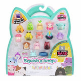 Squish-a-longs collectible toy pack of 14 - British product