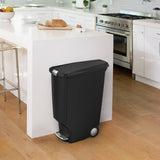 Simplehuman black pedal bin 40 litre, imported from the UK