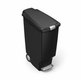 Simplehuman black pedal bin 40 litre, imported from the UK