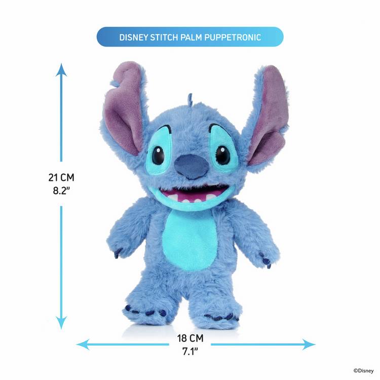 WOW! Stuff Disney Stitch Palm Puppetronic interactive puppet (British brand)