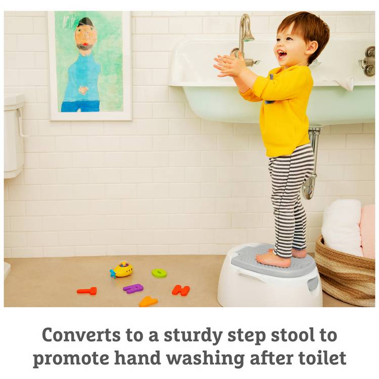 Munchkin 3in1 Potty convertible toilet trainer (British brand)