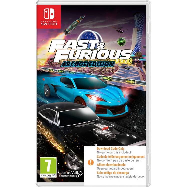 Fast & Furious Nintendo Switch game Arcade Edition - British product