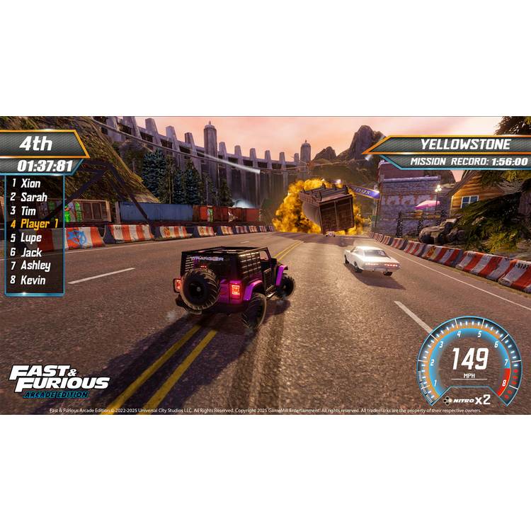 Fast & Furious Nintendo Switch game Arcade Edition - British product