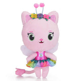 Gabby's Dollhouse Rainbow Fairy Kitty soft toy 10 inch, UK version